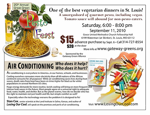 20th Annual Pesto Feast flyer